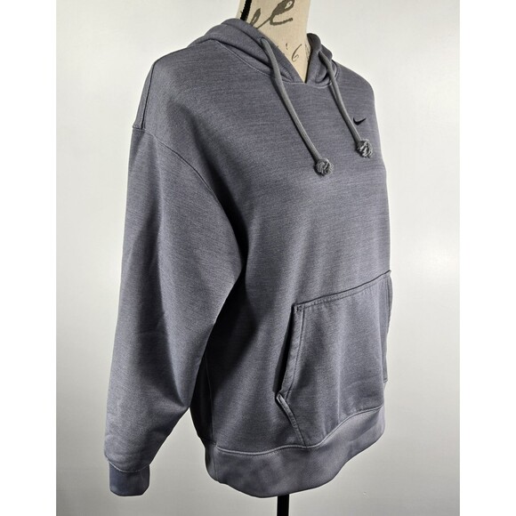Nike Therma Fit Women's Size Small Gray Hoodie - Picture 3 of 7